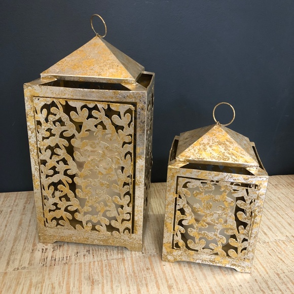 Set of 2 Garden Lanterns by Jeremie - Picture 4 of 8